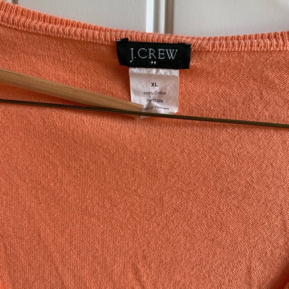 J.Crew Deep V-neck Cotton Sweater - Large - Picture 4 of 4